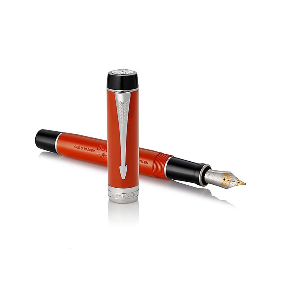 Parker Duofold Big Red CT Centennial Fountain pen | Appelboom.com